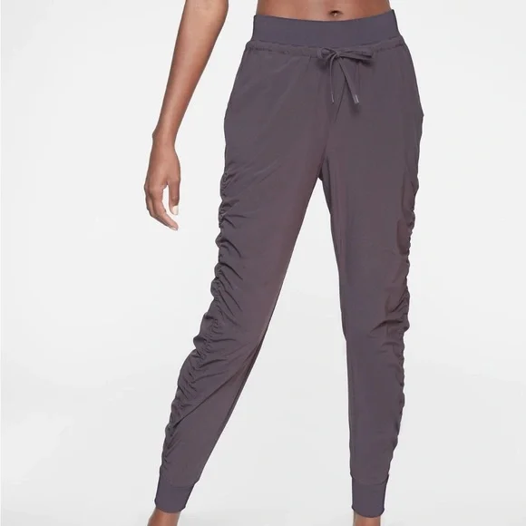 Athleta Purple Attitude Pants - Picture 1 of 5